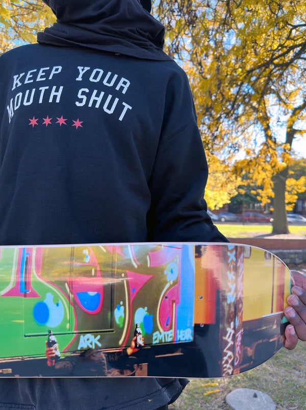 Berlin City is Non-Stop Skate Deck